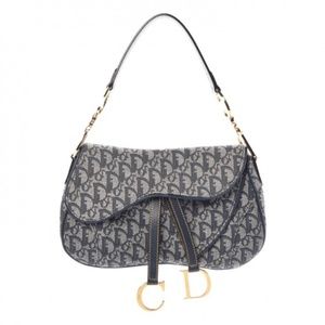 NEW CHRISTIAN DIOR Monogram Double Saddle Bag